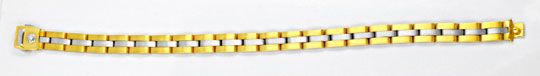 Foto 1 - Massives Armband Weißgold-Gelbgold 750/18K, K2905
