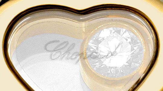Foto 3 - Original Chopard Happy Diamonds Ring Herz Kettenschiene, S4320